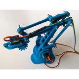 Arduino Uyumlu Plastik Robot Kol Parçaları (Demonte)