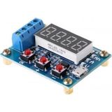 Arduino ZB2L3 Pil Kapasite Test Cihazı 1.2V 12V 18650 Lityum - Akü - Mavi - 1 Adet