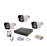 Area 2mp 1080P Full Hd Ahd 3 Kameralı Güvenlik Seti 320 GB HDD Dahil