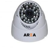 Area AHD 2MP 1080P 3.6 Lens 18 Smart LED Beyaz Dome Güvenlik Kamerası
