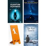 Arel Kitap Kuantum Sıçraması - Nilda Ferhan Efeçınar + Kuzey Işıklarının Şarkısı + Telefon Tutucu + Bir Kar Tanesi