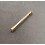 Arel Mat Altın Tv Ünitesi Vestiyer Yatak Odası Mutfak Dolap Çekmece Kulpu 128 Mm (12,8 Cm) 2 Adet