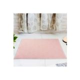 Arelina Textile %100 Pamuk Çizgi Desen Pembe Ayak Havlusu