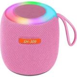 Arell Teknoloji SH-309 Mini Bluetooth Hoparlör Ses Bombası - Pembe