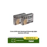 AREMED 2 Kutu 2x100 Adet Abeslang Dil Basacağı Ağda Spatulası 200 Adet