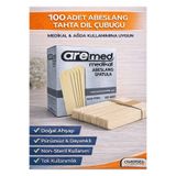 Aremed 5 Kutu Abeslang – Medikal Ahşap Dil Çubuğu 500’Lü Ağda Spatulası