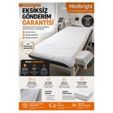AREMED 50 Adet her tarafı lastikli 80x240 Lastikli Tek Kullanımlık Sedye Örtüsü