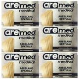Aremed Abeslang Tahta Dil Basacağı Dil Çubuğu Ahşap Ağda Spatulası 6 x 100'lü