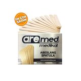 AREMED Abeslang Tahta Dil Çubuğu Basacağı - Ağda Spatulası 1000 Adet