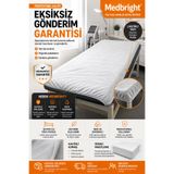 AREMED Lastikli Tek Kullanımlık Sedye Örtüsü, 80x240 cm, 250 Adet