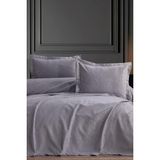 Aren 3 Parça Çift Kişilik Pike Takımı 240X260 Gri