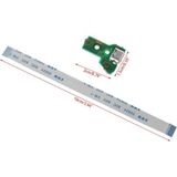 Aren Bilişim Ps4 Uyumlu Kol Şarj Soketi JDS-040 + 12 Pin Flex - Yeşil