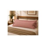 AREN HOME BABY Bağcıklı Uzun Yastık Kılıfı 50x100 cm. 2 Adet, Güz Gülü