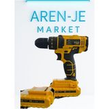 Aren-Je CD24 24V Şarjlı Matkap Vidalama Seti – 2 Bataryalı + Uç Takımı + Taşıma Çantalı