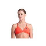 Arena 004768300 Team Swim Top Tie Back Solid Pembe Kadın Yüzücü Bikini Üstü
