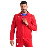 Arena 004909400 Team Panel Kırmızı Günlük Stil Erkek Ceket