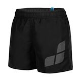 Arena 006446511 Siyah Beach Short Logo Çocuk Deniz Şortu