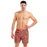 Arena 007153350 Water Prints Beach Erkek Turuncu Deniz Şortu