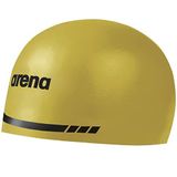 Arena 3D Soft USA Üniseks Yetişkin Silikon Yüzme Bonesi Erkekler ve Kadınlar için Yüzme Havuzu Antrenman ve Yarış Yüzme Seti, Sarı, Large
