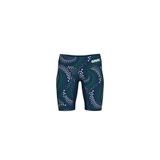 ARENA Boy's Fireflow Swim Jammer Erkek Çocuk Jammer Mayo, 6-7 Yaş, 010408800, Navy Team Blue Green, Erkek Çocuklar
