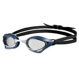 Arena Cobra Core Swipe Unisex Yetişkin Yüzme Gözlüğü, Clear-Shark-Grey, TU, Tek Beden