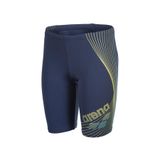ARENA Desing Swim Jammer Erkek Çocuk Mayo,Navy Yellow 6-7 Yaş