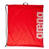 ARENA DSBAG Unisex – Yetişkin File Yüzme Torbası Spor Çantası, Takım Kırmızı, Tek Beden