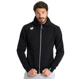 ARENA Erkek Team Üniseks Kapüşonlu Ceket Panel Kapüşonlu Sweatshirt, Siyah, XXL