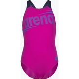 Arena G Bold Swimsuit V Back Mavi Kız Çocuk Yüzücü Mayosu 011755970 - Pembe - 6 - 7 Yaş