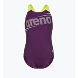 Arena G Bold Swimsuit V Back Mor Kız Çocuk Yüzücü Mayosu 011755960