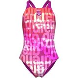 Arena G Multi Colours Swimsuit V Back Kız Çocuk Yüzücü Mayosu 009007908 - Pembe - 6 - 7 Yaş