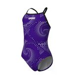 Arena Girls Fireflow Swimsuit Lightdrop Back Kız Çocuk Yüzücü Mayosu 010406900
