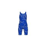 Arena Girl's Printed Full Body Kız Çocuk Mayo 009619200 Mavi