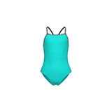 Arena Girl's Solid Swimsuit Kız Çocuk Yüzücü Mayo Yeşil 011033800