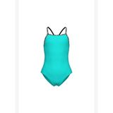 Arena Girl's Solid Swimsuit Kız Çocuk Yüzücü Mayo Yeşil 011033800