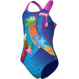 Arena Girl’s Swimsuit Swim Pro Back Blue Kız Çocuk Mayosu 010717889 - Mavi - 6 - 7 Yaş