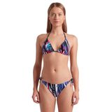 ARENA Kadın Kadın Su Baskılı Bikini Üçgen İki Parça Mayo (1'li Paket)