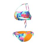 ARENA Kadın Su Baskılı Bikini Bandeau İki Parça Mayo (1'li Paket)