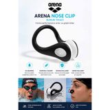 ARENA Nose Clip Unisex Siyah Burun Tıkacı – Profesyonel Yüzme Burun Klipsi – Silikon Konforlu Burun Koruyucu – Havuz ve Deniz İçin