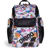 Arena One Go Backpack 45L Allover Collage Sırt Çantası - Renkli
