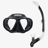 Arena Premium Unisex Siyah Şnorkel Seti - 002018 Siyah