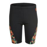 ARENA Print Swim Jammer Erkek Çocuk Jammer Mayo,Black Orange 10-11 Yaş