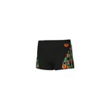 ARENA Print Swim Short Erkek Çocuk Şort Mayo Siyah Turuncu, 8-9 Yaş, 010755530, Black Orange, Erkek Çocuklar