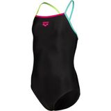 Arena Swimsuit Light Drop Solid Çocuk Siyah Yüzücü Mayosu 005919569 - 8 - 9 Yaş