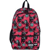 Arena Team 30 Allover Unisex Çok Renkli Günlük Stil Sırt Çantası 002484113 - Standart - Kırmızı