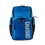 arena Team Backpack 45 büyük sportif sırt çantası, seyahat, spor, yüzme ve boş zaman sırt çantası, ıslak kıyafet ve güçlendirilmiş zemin için bölmeli plaj sırt çantası, 45 litre