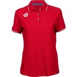 Arena Team Solid Cotton Kadın Kırmızı Günlük Stil T-Shirt 004893400 - XS