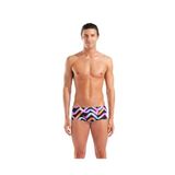 ARENA Texture Swim Low Waist Short Yüzücü Mayosu, 65, Texture Swim Low Waist, Black Multi White, Erkek