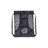 ARENA Tüm Set Yüzme Çuval Örgü Çanta Havuz Plaj Dişli İpli Çanta Yüzme Aksesuarları için Hızlı Kuru Polyester Ekipman Tote Yüzme Takım Uygulaması için, Siyah, 40 Litre
