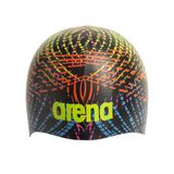 Arena Üniseks Yetişkin Havuz Kalıplı Silikon Yüzme Bonesi, Antrenman ve Yarış için, Tek Beden Çoğu Kişiye Uyar, Enerji/Fluo Yeşili